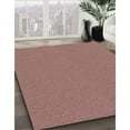 thumbnail image 3 of Ahgly Company Machine Washable Indoor Square Transitional Cherry Red Area Rugs, 7' Square, 3 of 7
