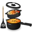 thumbnail image 1 of Cocina eléctrica DEZIN, sartén antiadherente para saltear fideos, 2 litros, 1 of 8
