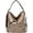 Coffee, variant on CoCopeaunts Womens PU Leather Tote Bag Large Capacity Handbag Retro Shoulder Bag with Adjustable Strap Casual Hobo Purse