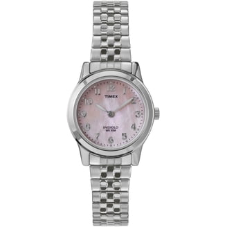 Timex Women\'s Solar Premium Dress Watch 28mm Silver-Tone TW2V39300JI Timex Women main image 4