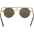 thumbnail image 4 of Cazal Legends Men's 958 096SG Light Gold/Black Retro Round Sunglasses 46mm, 4 of 7