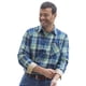 thumbnail image 5 of Atlas For Men - Camisa Cuadro de Franela para Hombre (Azul, Verde, Beige), 5 of 5