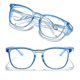 thumbnail image 3 of Gafas de seguridad antivaho, gafas de bloqueo de luz azul, gafas de seguridad antipolen para hombres y mujeres, antisol, 3 of 4