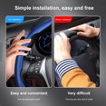 thumbnail image 4 of Protector De Dirección 1 par de accesorios antideslizantes universales para volante de coche (azul) Likrtyny Accesorios para autos y motos, 4 of 7