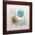 thumbnail image 2 of Trademark Fine Art "Beach Poppies IV" Canvas Art by Color Bakery White Matte, Wood Frame, 2 of 4