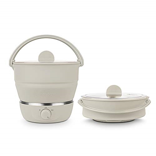 drizzle foldable electric hot pot cooker dual voltage100v240v mini