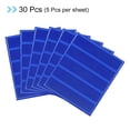 thumbnail image 3 of Uxcell Reflective Stickers, 30in6 Sets 4.5x1 Inch Adhesive Caution Warning Safety Tape Strips, Dark Blue, 3 of 5