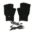 thumbnail image 2 of Winter USB Heated Gloves Fingerless USB Hand Warmer Electric Hand Warming Gloves Heated Mittens, 2 of 7