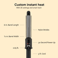thumbnail image 5 of Conair Instant Heat Curling Iron Brush, Nylon Bristles, ¾-Inch Barrel for Short Hair, 1 Count, 5 of 10