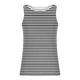 thumbnail image 4 of Tanques para Hombre para el Verano Solto Chaleco Raya Impresión Deporte Cuello Redondo Superior, 4 of 5