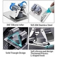 thumbnail image 3 of 2 Pcs Mop Broom Holder Wall Mount,Broom Gripper Holds, Broom Dustpan Hanger Tool Organizer, Kitchen,, 3 of 5