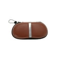 thumbnail image 3 of Unique Bargains 1 Pc Hook EyeGlasses Case Durable Eyeglasses Storage Brown, 3 of 5