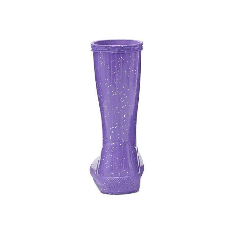 Purple glitter hunter wellies discount