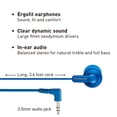 thumbnail image 2 of Auriculares Panasonic ErgoFit con cable intrauditivos sonido dinámico S/M/L 3,5 mm, 2 of 3
