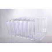 Hakka 1/2 Size Polycarbonate Food Pans,2.5"Deep,Clear - Pack of 6