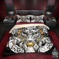 thumbnail image 1 of Gamer Bedding Set, Comforter or Duvet, Kitsune Bed Cover, Bedroom Decor, Fox,, 1 of 7