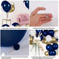 thumbnail image 3 of Kit de guirnaldas con globos JHESAO, azul marino y dorado, 121 piezas, 3 of 7