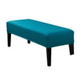 Solid Color Elastic Chair Cover Thickened Bench Cover Bench Cover