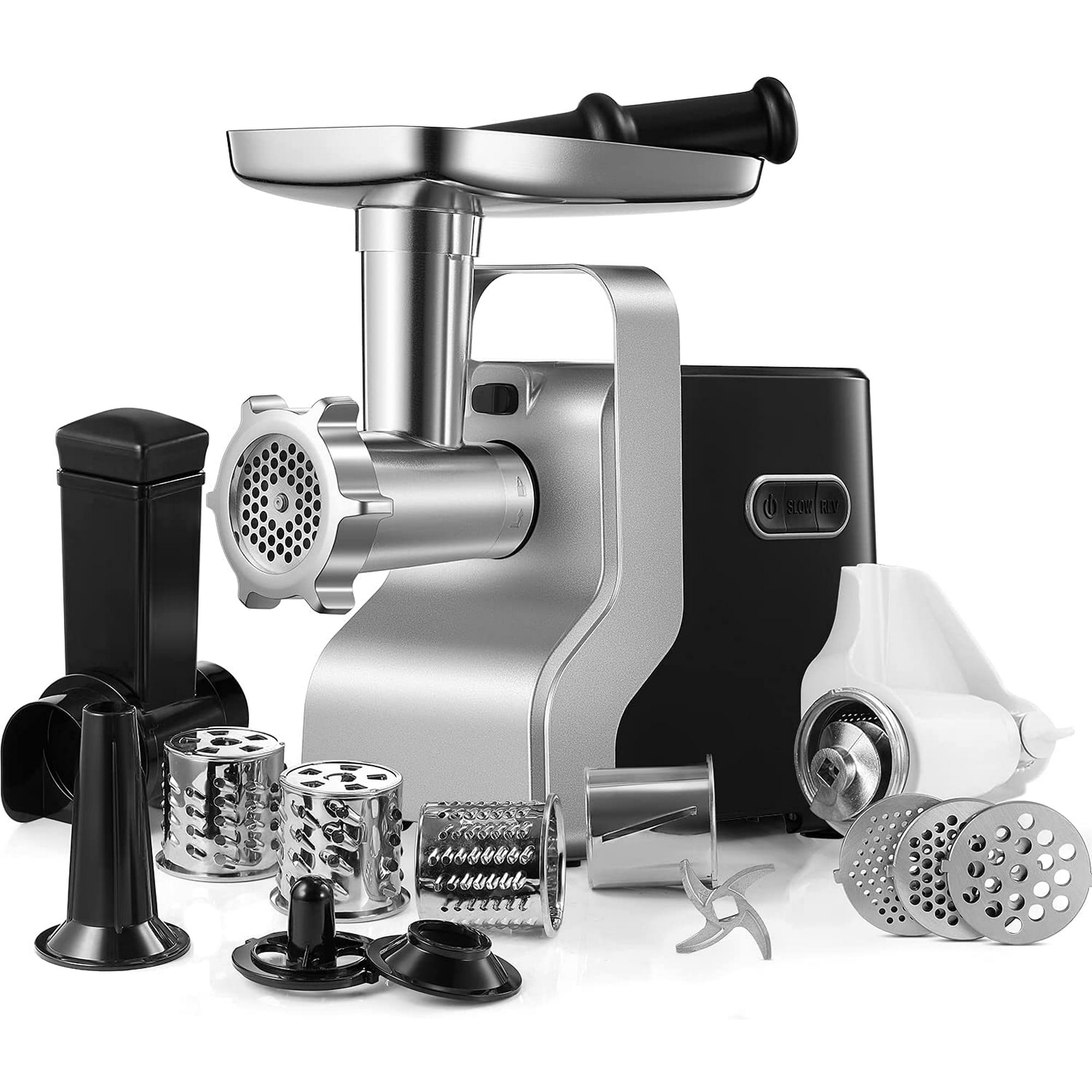 AICOK Electric Meat Grinder, 2500W Max Powerful, 5 in 1 Food