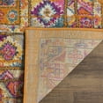 thumbnail image 5 of SAFAVIEH Madison Emmet Traditional Area Rug, Orange/Fuchsia, 8' x 8' Round, 5 of 6