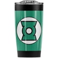 thumbnail image 1 of Green Lantern Logo Stainless Steel Tumbler 20 oz Coffee Travel Mug/Cup, Vacuum Insulated & Double Wall with Leakproof Sliding Lid | Great for Hot Drinks and Cold Beverages, 1 of 7