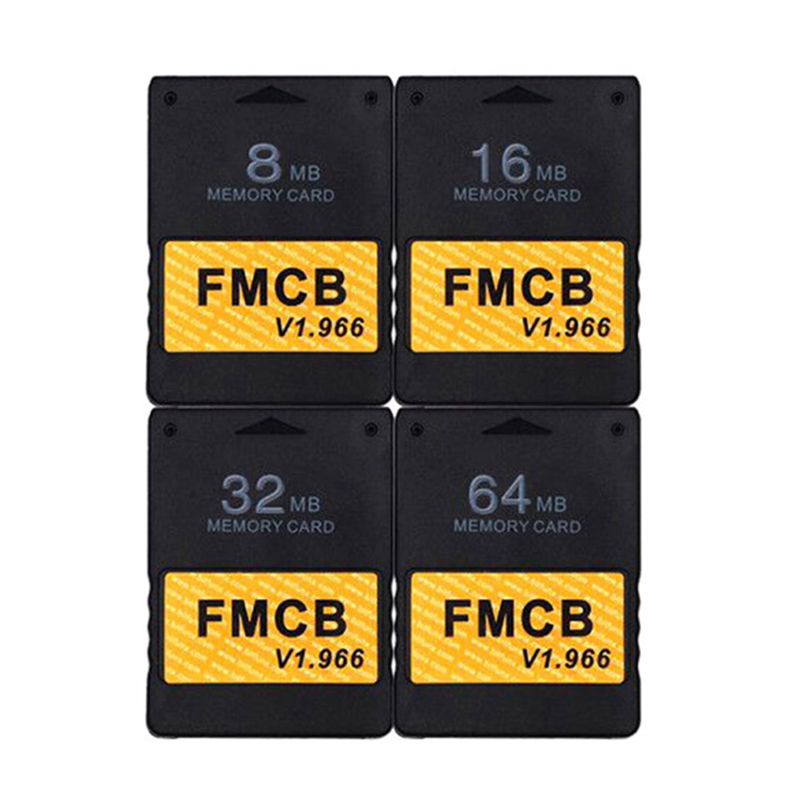 Yamaler Game Console Memory Card Ultra-thin High Speed 8MB/16MB/32MB/64MB  FMCB Free MCboot v1.966 Save Game Data Stick Module for PS2 - Walmart.com