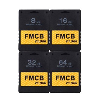 Carte Mémoire 8MB Pour PlayStation 2 (PS2) - Compatible Pour Sauvegarder Vos Jeux