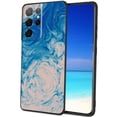 thumbnail image 1 of Blue-Marble-77 Phone Case, Degined for Samsung Galaxy S22 Ultra Case Men Women, Flexible Silicone Shockproof Case for Samsung Galaxy S22 Ultra, 1 of 1
