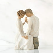 Willow Tree Around You A Gift for Wedding, Anniversary, for Marriage or Couples, Sculpted Hand-Painted Figure