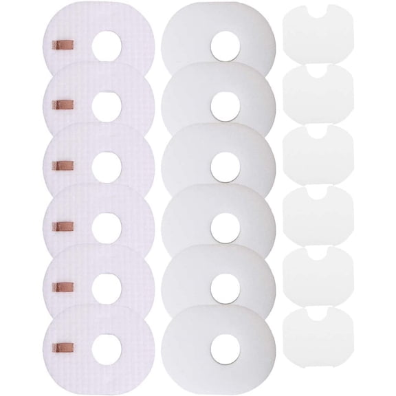 6 Pack Filters Replacement for Shark Rocket Vacuum CS100, HV292, HV300, HV301, HV302, HV303, HV305, HV310, UV450 Part XFFV300