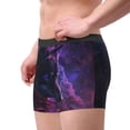 thumbnail image 2 of Xecao Galactic Wolf Stare Print Men's Underwear Boxer Briefs,Breathable Choice for Men's Underwear-Medium, 2 of 5