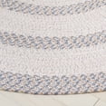 thumbnail image 3 of SAFAVIEH Braided Robena Bordered Reversible Area Rug, Ivory/Gray, 5' x 5' Round, 3 of 10