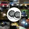 thumbnail image 2 of 2Pcs 7inch Work Pods Flood Combo Beam Fog Offroad Driving, 2 of 7