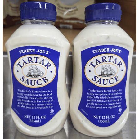 Trader Joe's Tartar Sauce 12fl oz 355ml (2 Jars)