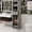 Gray, variant on Tall Bathroom Storage Cabinet, Freestanding Storage Cabinet with Drawer and Adjustable Shelf, MDF Board with Painted Finish, Gray