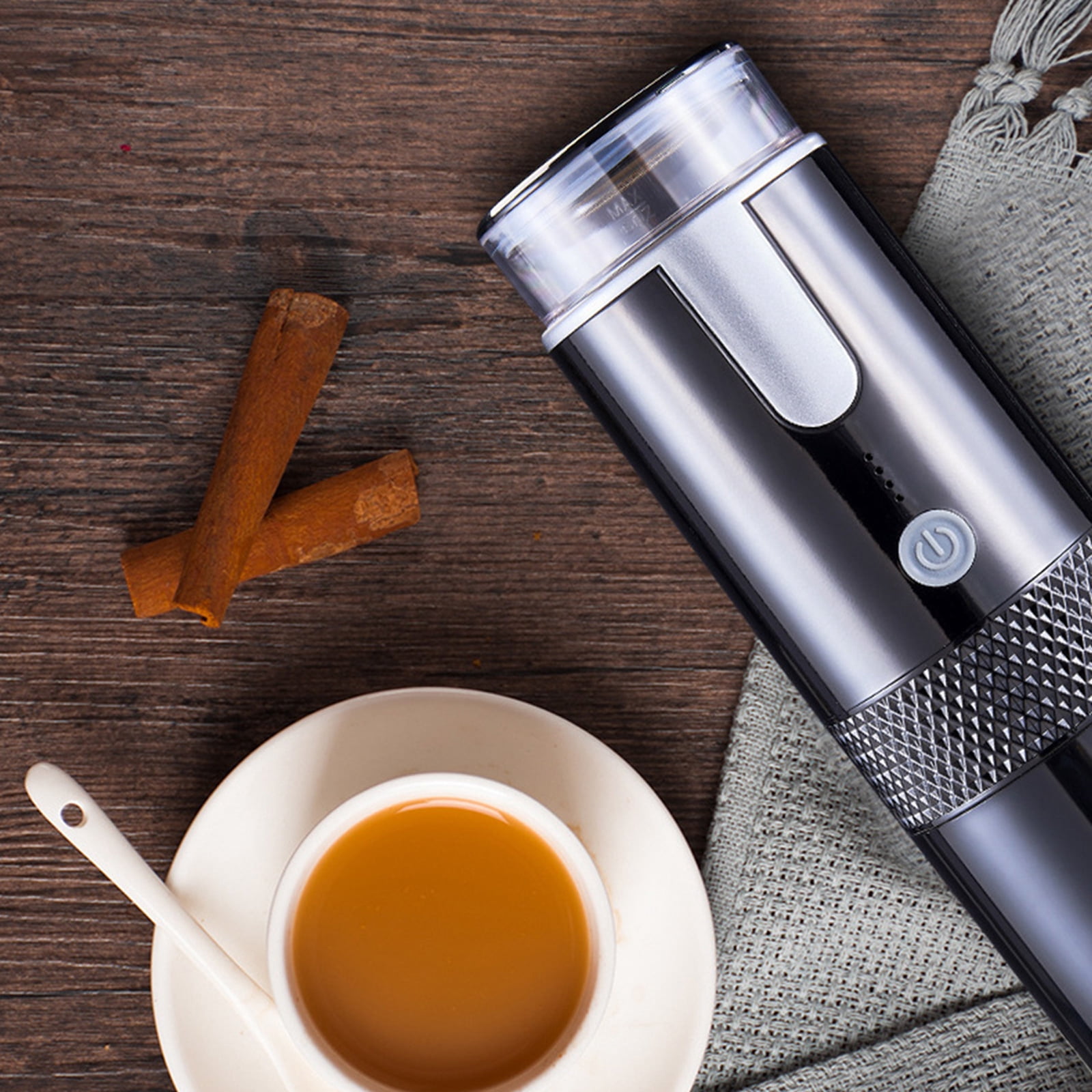 USB Outdoor Camping Travel Portable Coffee Machine Brewing for Car Home Electric Espresso Machine Coffee Powder