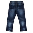 thumbnail image 2 of X RAY Skinny Jeans for Toddler Boys Little Boy, Slim Fit Denim Pants, Dark Blue - Ripped & Stitched, Size 3T, 2 of 8
