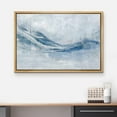 thumbnail image 3 of wall26 Framed Canvas Print Wall Art Pastel Watercolor Blue White Landscape Abstract Shapes Illustrations Modern Art Decorative Bohemian Multicolor for Living Room, Bedroom, Office - 16"x24", 3 of 5