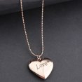 thumbnail image 2 of Love Heart Locket Necklace Picture Lockets Regalos De Cumpleaños Para Hombres, Mujeres - , 2.8x2.8cm Sunnimix Photo Locket Charms Necklace, 2 of 8