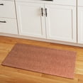 thumbnail image 2 of TOWN & COUNTRY BASICS Pax Herringbone Textured Solid Everwash® Washable Area Rug, Low Pile, Non-Slip Backing, Easy Clean Pet & Family Friendly Rug, Rust, 2'11"x4'11", 2 of 15