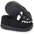 thumbnail image 2 of MUCHENGGIFT Baby Toddler Boys Girls House Slipper Non Skid Fuzzy Cartoon Dinosaur Kids Indoor Bedroom Shoes, 2 of 7