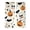 Style B, variant on Halloween Curtains with Pumpkin Ghost and Bat Print, Semi Sheer Rod Pocket Window Drapes for Living Room Bedroom and Holiday Decor.