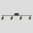 thumbnail image 6 of Shura Bronze 4-Light Track Light with Rotatable Heads, Integrated LED Bulbs, 3000K, 3 ft., 6 of 8