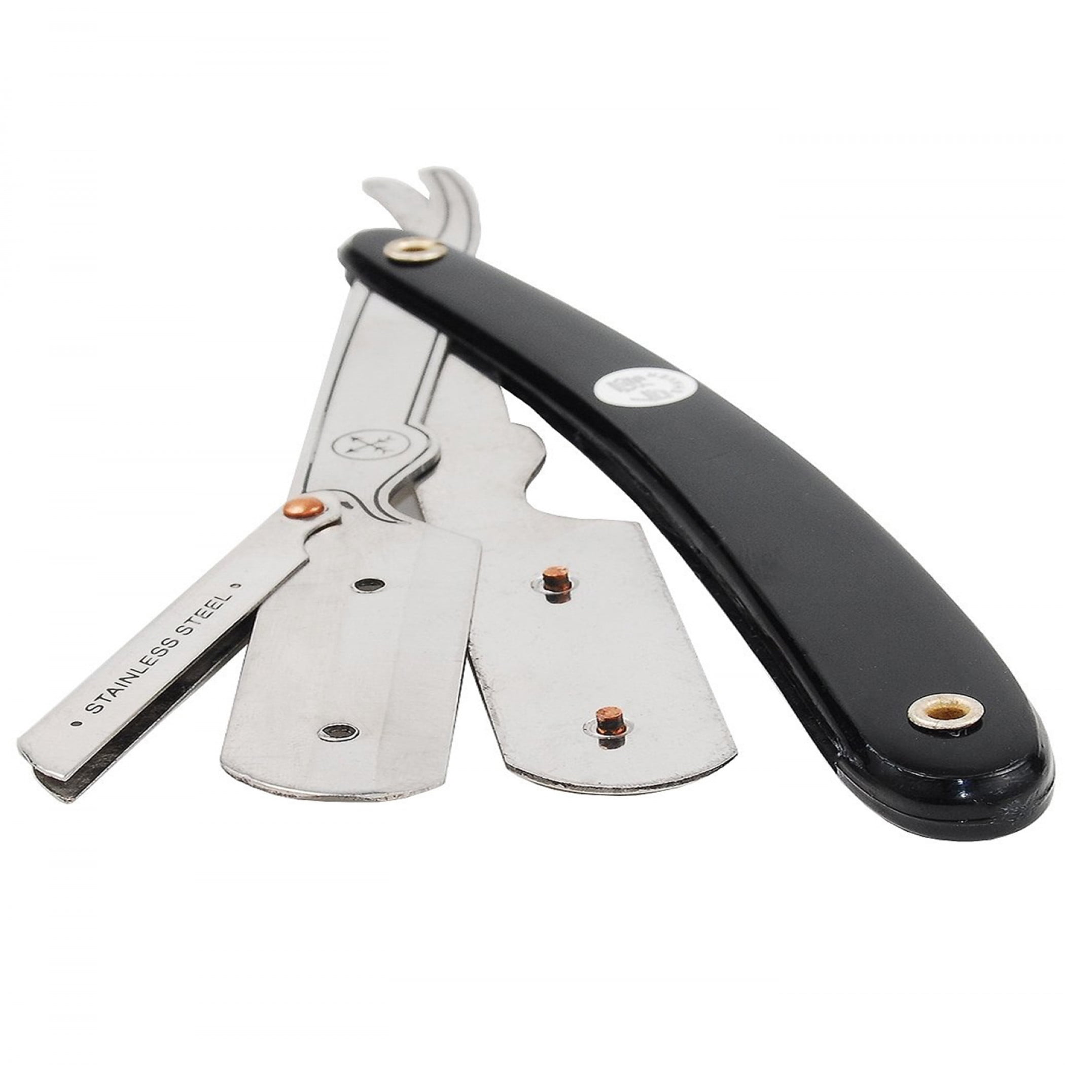 Parker SRB Barber Straight Razor, Black