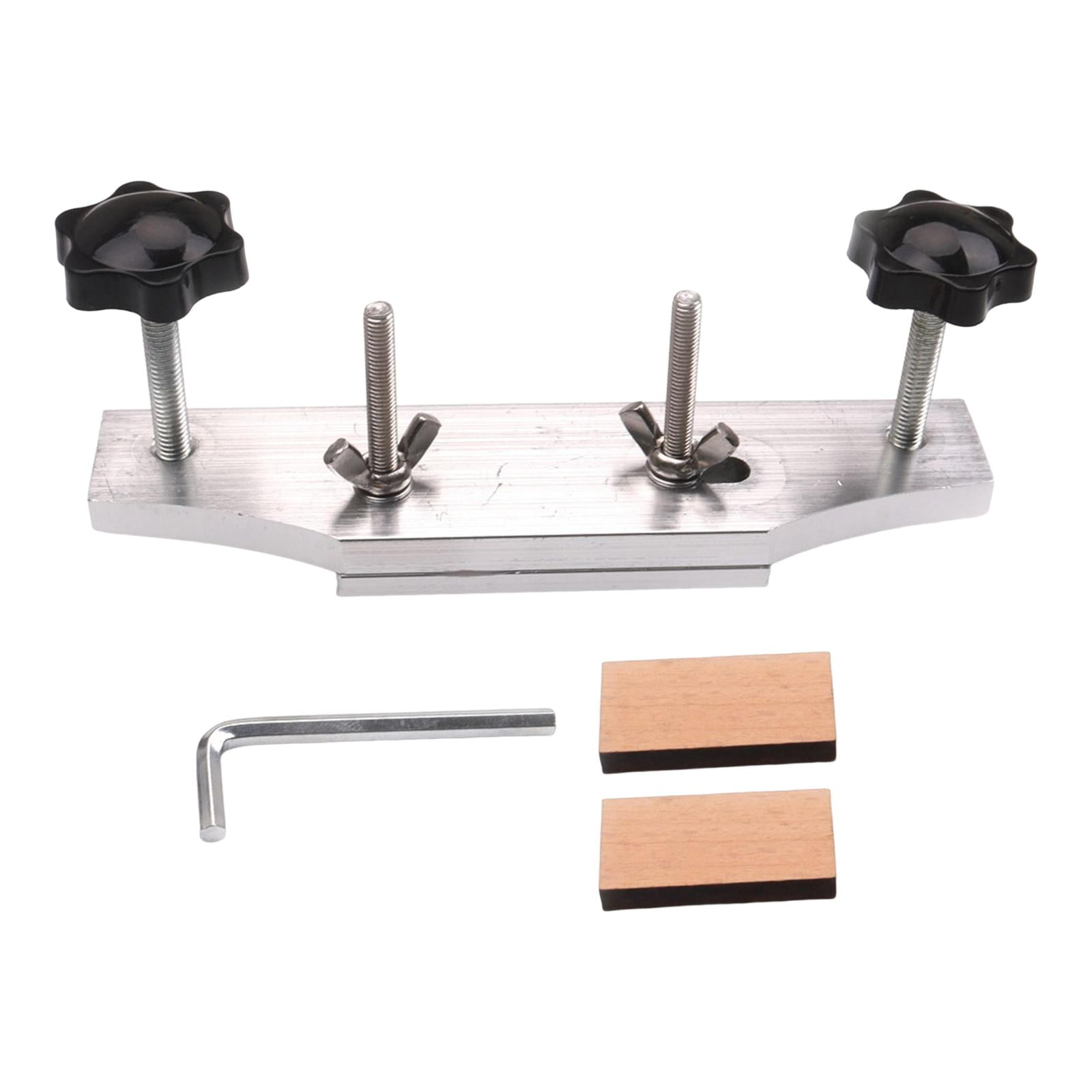 Guitar Bridge Clamp Set, Guitar Maintenance with Wrench, portable