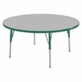 thumbnail image 4 of ECR4Kids 48in Round Everyday T-Mold Adjustable Activity Table Grey/Black - Standard Swivel, 4 of 7