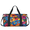 Multicolour 2, variant on Cute Ladybugs Travel Duffle Bag Sports Yoga Weekender Overnight Carry on Workout Bags Lightweight Waterproof Gym Tote Bag for Women
