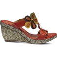 thumbnail image 3 of Lartiste Riviera Sandals Red, 3 of 7