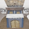 thumbnail image 2 of Designart 'Morroco Palace Golden Doors' Vintage Duvet Cover Set, 2 of 4