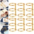 thumbnail image 2 of KAKOWELY Loose Leaf Ring 6pcs Practical Binding Rings Loose Leaf Binding Ring DIY Notebook Coils1.57"X0.79"X0.1", 2 of 4
